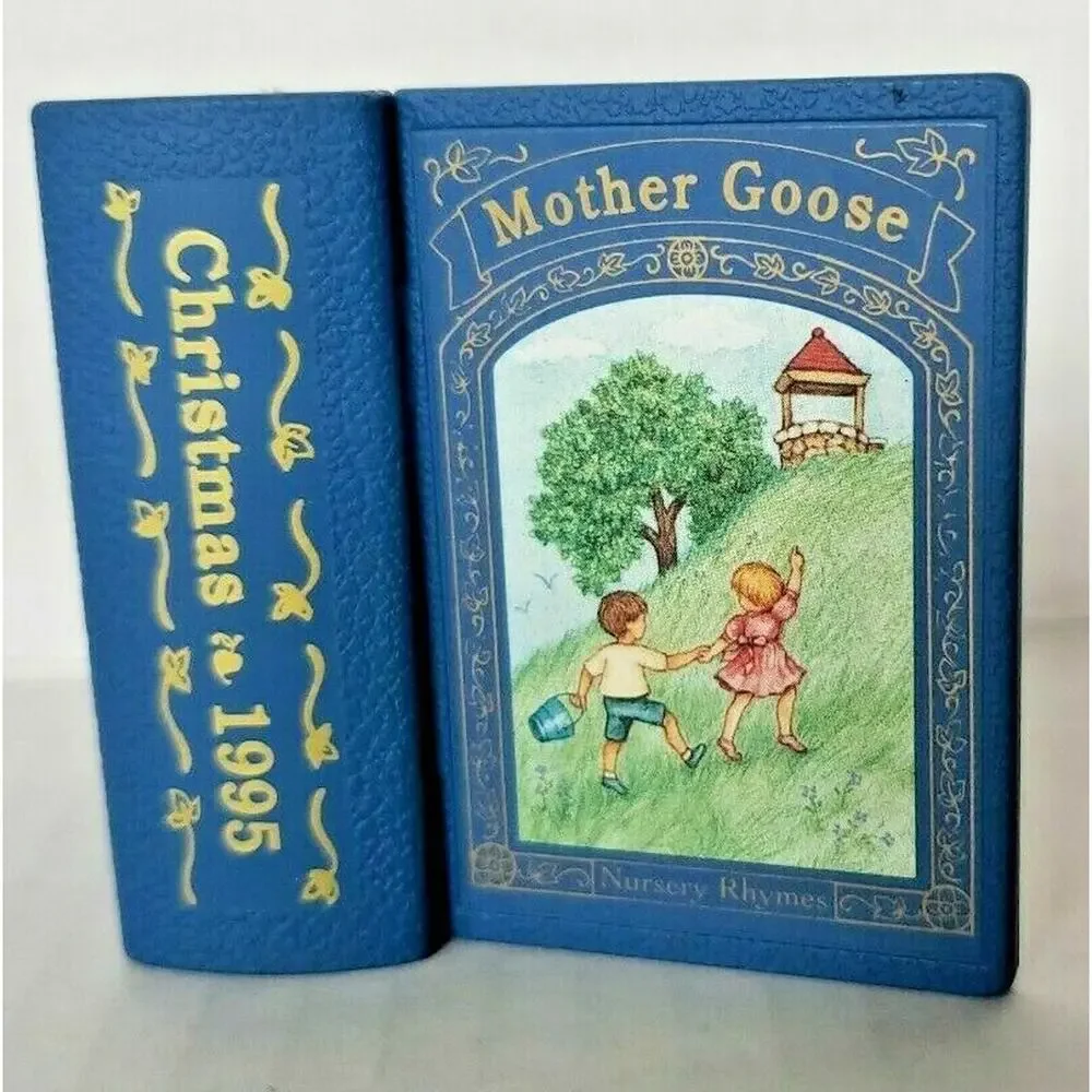 1995 Hallmark Keepsake Christmas Ornament Jack and Jill -Mother Goose U16‎